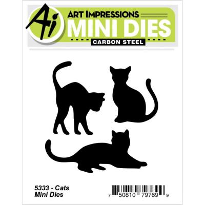 Art Impressions Mini Dies - Cats
